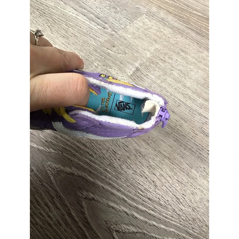 Vans The Simpsons Toddler Size 6.5 Lisa For President Sk8Hi Sneaker Shoes